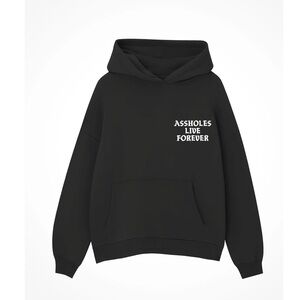 ALF Black Graphic Hoodie Size Medium (unisex)